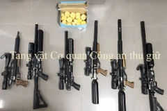 Tang vật cơ quan Công an thu giữ.