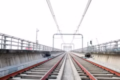 Tuyến metro Bến Thành-Suối Tiên. (Ảnh: Tiến Lực/TTXVN)