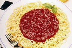Mỳ spaghetti. (Nguồn: Internet)