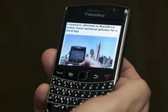 Dịch vụ của BlackBerry đã được khôi phục lại. (Nguồn: Internet)