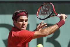 Federer dễ dàng giành chiến thắng. (Nguồn: AP)