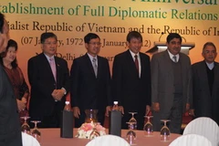 Quang cảnh buổi lễ. (Ảnh: Phạm Thảo/TTXVN)