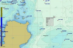 Tàu Vinalines Queen bị chìm cách vị trí đã xác định trước khi mất liên lạc 350km. (Nguồn: Internet)