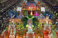 Diễu hành tại Carnival Rio de Janeiro năm 2012. (Nguồn: socialitelife)