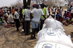 WFP đang nỗ lực cùng với Chính phủ Zimbabwe hỗ trợ lương thực cho người dân. (Nguồn: UN/WFP)