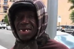 Hình ảnh Eddie xuất hiện trong clip chúc mừng đám cưới Justin Timberlake. (Nguồn: Youtube)