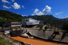 Nhà máy thủy điện Đa Nhim ở huyện Ninh Sơn, tỉnh Ninh Thuận. (Ảnh: Ngọc Hà/TTXVN)