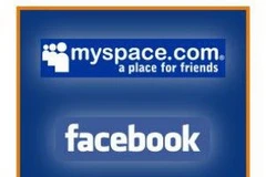Trước sức nóng từ đối thủ Facebook, MySpace đã tìm kiếm thêm sức mạnh từ đối tác Google. (Nguồn: Internet)