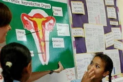 Học sinh Maylaysia học về giới tính. (Nguồn: Internet)