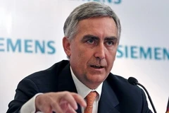 Tổng Giám đốc điều hành Siemens, Peter Loescher. (Nguồn: bloomberg.com)