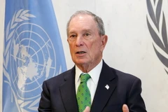 Cựu Thị trưởng New York Michael Bloomberg. (Ảnh: AFP/TTXVN) 