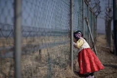 Khu vực biên giới Hàn Quốc-Triều Tiên. (Nguồn: AFP/Getty)