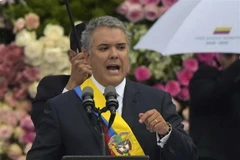 Tổng thống Colombia Ivan Duque. (Ảnh: AFP/TTXVN)
