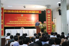 Quang cảnh hội nghị. (Ảnh: Nguyễn Cúc/TTXVN)