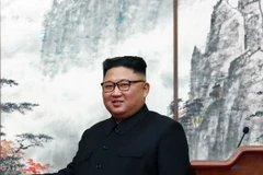 Nhà lãnh đạo Triều Tiên Kim Jong-un. (Ảnh: THX/TTXVN)