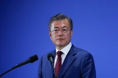 Tổng thống Hàn Quốc Moon Jae-in. (Ảnh: THX/TTXVN)