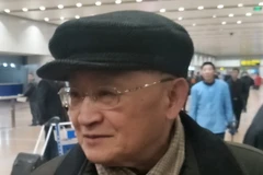 Phó Chủ tịch Ủy ban Hòa bình châu Á-Thái Bình Dương Hội nghị Nhân dân Tối cao (Quốc hội) Triều Tiên Ri Jong-hyok. (Ảnh: Yonhap/TTXVN