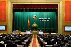 Kỳ họp thứ Sáu, Quốc hội khóa XIII đã đi vào lịch sử lập hiến Việt Nam. (Nguồn: TTXVN)
