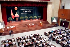 Khai mạc kỳ họp 12 HĐND Thành phố Hồ Chí Minh khóa VIII