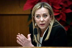 Thủ tướng Italy Giorgia Meloni. (Ảnh: AFP/TTXVN)