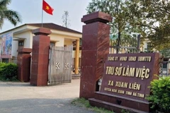 Trụ sở Ủy ban Nhân dân xã Xuân Liên.