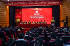 Bộ Thông tin và Truyền thông tổ chức Hội nghị tổng kết công tác năm 2023 và triển khai nhiệm vụ năm 2024. (Ảnh: Bộ Thông tin và Truyền thông)
