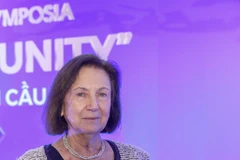 Phó Giáo sư Svetlana Mojsov hiện là nhà hóa sinh tại Đại học Rockefeller. (Ảnh: Minh Sơn/Vietnam+)