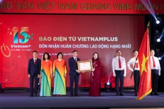 Báo VietnamPlus nhận Huân chương Lao động hạng Nhất, ra mắt giao diện mới