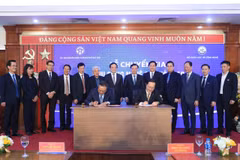 Lễ chuyển giao Khu Công nghệ cao Hòa Lạc cho Hà Nội. (Ảnh: Bộ Khoa học và Công nghệ)