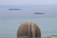 Lò phản ứng số 4 của nhà máy điện hạt nhân Kori ở gần Busan. (Ảnh: bloomberg.com)