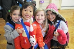 Học sinh trường tiểu học Southfield. (Ảnh: Lê Phương/Vietnam+)