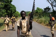 Lực lượng phiến quân thuộc liên minh Seleka. (Nguồn: presstv.ir)