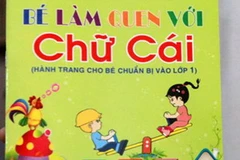 Khẩn trương thu hồi sách "Bé làm quen với chữ cái"