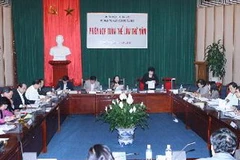 Toàn cảnh phiên họp. (Ảnh: Phương Hoa/TTXVN)