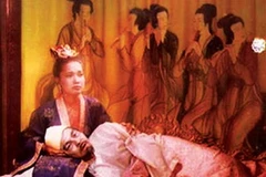 Một cảnh trong phim "Đêm hội Long Trì." (Nguồn: vctv.vn) 