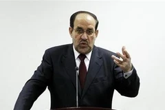 Thủ tướng Iraq Nuri al-Maliki. (Nguồn: Reuters)
