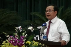 Ông Phạm Quang Nghị, Bí thư Thành ủy Hà Nội. (Ảnh: Nguyễn Văn Cảnh/Vietnam+)