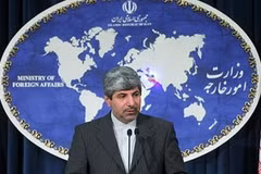 Người phát ngôn Bộ Ngoại giao Iran Ramin Mehmanparast. (Nguồn: presstv.ir)
