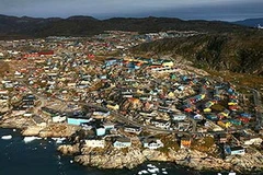 Thành phố Ilulissat, Đan Mạch. (Ảnh: Getty)