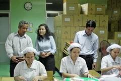 Phân xưởng sản xuất thuốc của công ty. (Ảnh: bidiphar.com)