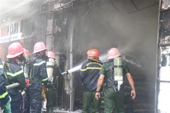 Ngày 7/11, trên địa bàn Hà Nội xảy ra 3 vụ cháy tại các quận, huyện. (Ảnh minh họa: Sỹ Thắng/TTXVN)