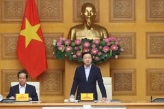 Phó Thủ tướng Trần Hồng Hà phát biểu. (Ảnh: An Đăng/TTXVN)