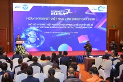 Hội thảo Internet Day 2019 đã chính thức khai mạc tại Hà Nội. (Ảnh: Minh Sơn/Vietnam+)