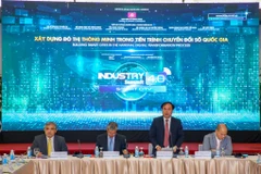 Hội thảo chuyên đề "Xây dựng đô thị thông minh trong tiến trình chuyển đổi số quốc gia”thu hút nhiều chuyên gia, học giả trong và ngoài nước. (Ảnh: PV/Vietnam+)