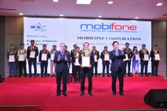 MobiFone vinh dự được bình chọn là một trong 50 doanh nghiệp công nghệ thông tin hàng đầu 2019. (Ảnh: Mobifone)