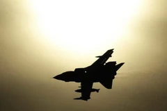 Máy bay Anh tham gia không kích tại Syria. (Nguồn: PA)