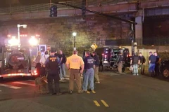 Cảnh sát điều tra tại hiện trường vụ nổ. (Nguồn: nbcnews.com)