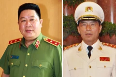 Ông Bùi Văn Thành (trái) và ông Trần Việt Tân (Nguồn: TTXVN)