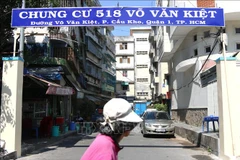 Vẫn chờ giám định nguyên nhân gây lún chung cư 518 Võ Văn Kiệt