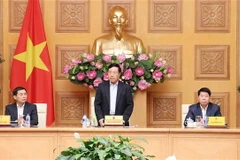 Phó Thủ tướng Phạm Bình Minh và ông Carlos Gutierrez, nguyên Bộ trưởng Thương mại Hoa Kỳ, Chủ tịch Tập đoàn Albright Stonebridge. (Nguồn: baochinhphu.vn)